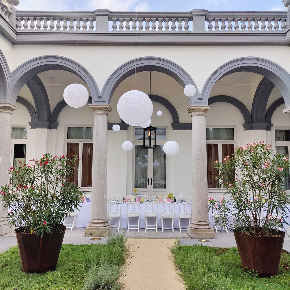 Wedding decoration Drogenbos Patio Chou et Tournesol event design studio